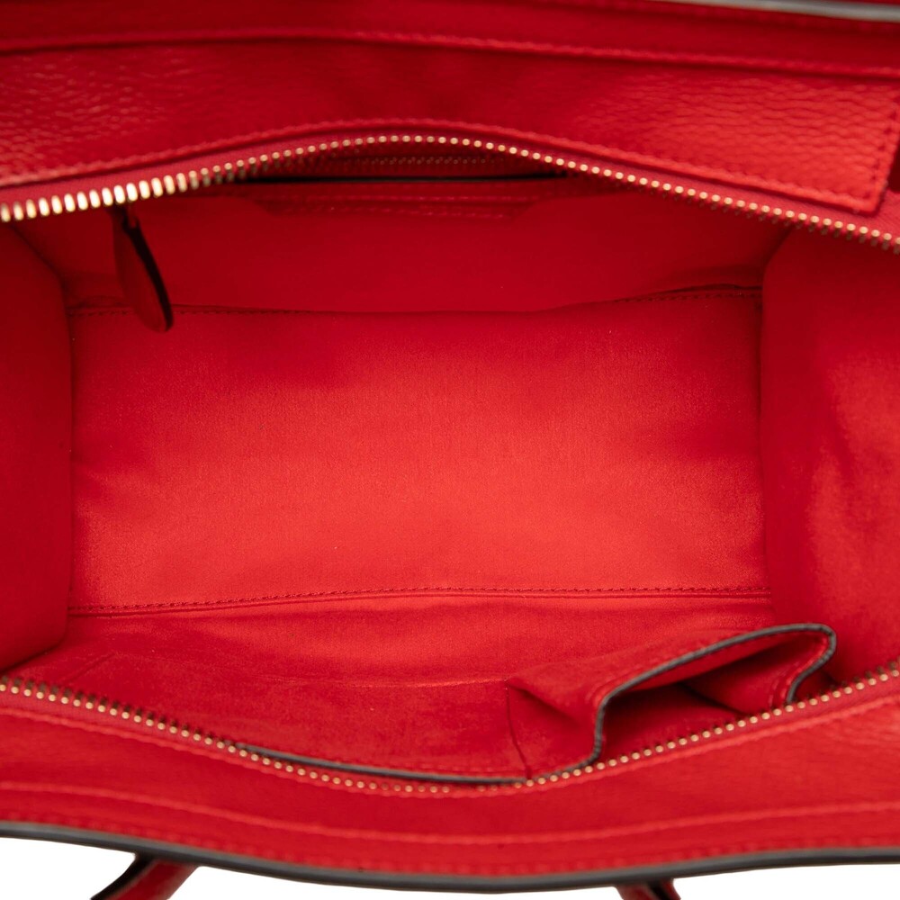 Pre-Loved Celine Micro Calfskin Luggage Tote - Picture 4 of 7